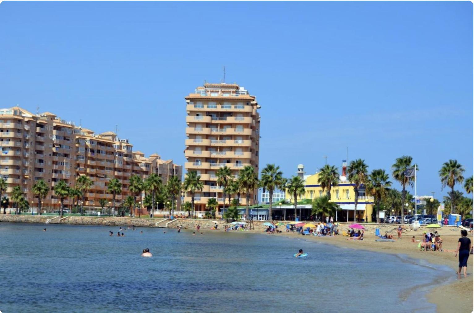 Lmha02 Villas De Frente Marino La Manga Extérieur photo